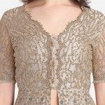 Red regular Dress Material