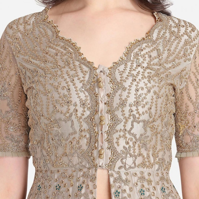 Red regular Dress Material